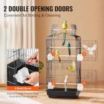 Large 41-Inch Open Top Bird Cage for Parrots
