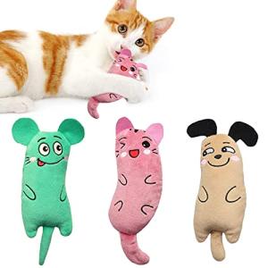 Catnip Plush Toys for Cats and Kittens - 3 Pack