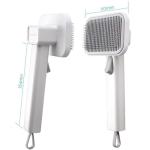 Self-Cleaning Slicker Brush for Cats and Dogs