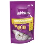 Whiskas Groom and Care Chicken Cat Treats 8-Pack