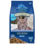 Blue Buffalo Wilderness Indoor Cat Food, Chicken 5 lb