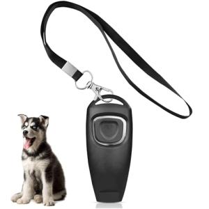 2-in-1 Dog Training Clicker and Whistle