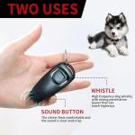 2-in-1 Dog Training Clicker and Whistle