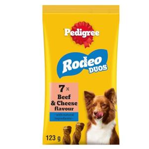 Pedigree Rodeo Duos Beef & Cheese Dog Treats