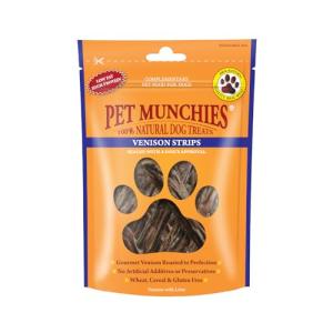 Venison Strips Dog Treats - Wheat Free Chews