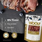 WOOF Chunkies Natural Meat Dog Treats, 100g