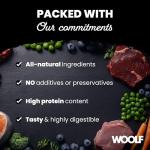 WOOF Chunkies Natural Meat Dog Treats, 100g