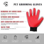Pet Grooming Gloves for Cats and Dogs