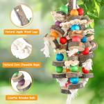 Colorful Chewing Toys for Large Parrots