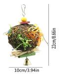 2 Pack Bird Chewing Toys for Parrots and Conures