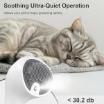 Euqvunn Rechargeable Steam Grooming Brush for Pets