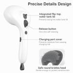 Euqvunn Rechargeable Steam Grooming Brush for Pets