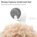 Euqvunn Rechargeable Steam Grooming Brush for Pets