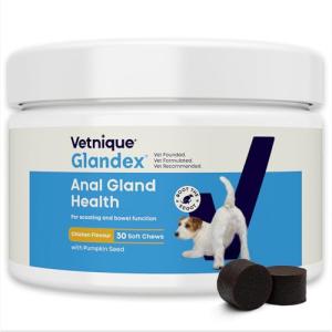 Glandex Dog Chews for Digestive Health - 30ct