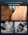 Quiet Cordless Dog Clippers for Thick Hair