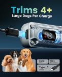 Quiet Cordless Dog Clippers for Thick Hair