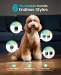 Quiet Cordless Dog Clippers for Thick Hair