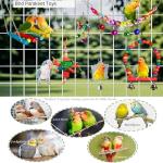 8 Pcs Bird Toys for Parrots and Budgies