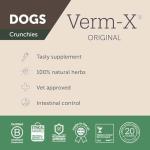 Verm-X Natural Crunchies for Dog Gut Health