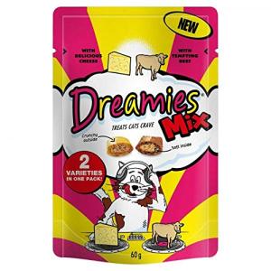 Dreamies Cheese & Beef Cat Treats, 60g