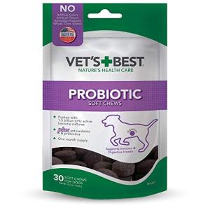 Vet's Best Probiotic Chews for Dog Digestive Health