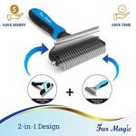 Fur Magic 2-in-1 Pet Grooming Brush
