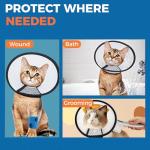 Lightweight Adjustable Cat Recovery Cone Collar