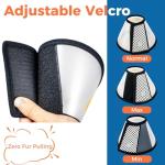 Lightweight Adjustable Cat Recovery Cone Collar