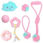 7-Piece Toy Set for Small Dogs and Puppies