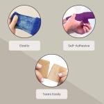 12 Pack Self-Adhesive Bandages for Pets