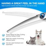 Stainless Steel Dog Grooming Scissors with Safety Tip