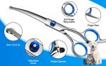 Stainless Steel Dog Grooming Scissors with Safety Tip