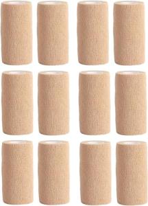 Cohesive Bandage Rolls – 12 Pack, 10cm x 4.5m
