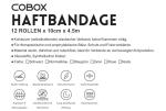 Cohesive Bandage Rolls – 12 Pack, 10cm x 4.5m
