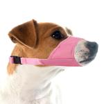 Adjustable Muzzle for Small Dogs - Pink