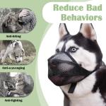 Mayerzon Adjustable Soft Mesh Dog Muzzle