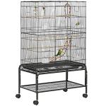PawHut Large Bird Cage with Stand and Toys