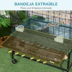 PawHut Large Bird Cage with Stand and Toys