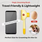 JAYU Magic Cat Grooming Brush with Self-Cleaning