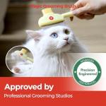JAYU Magic Cat Grooming Brush with Self-Cleaning