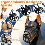 Royal Claws Breathable Dog Muzzle for Training