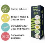 Interactive Cat Toy Gift Pack - 5 Fun Toys