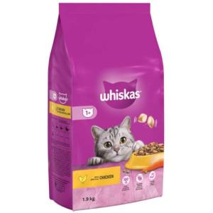 Whiskas Adult Cat Dry Food - Chicken Flavor 1.9kg