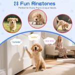 Adjustable Dog Doorbell with 28 Ringtones