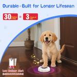Adjustable Dog Doorbell with 28 Ringtones