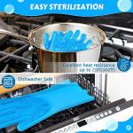 Silicone Dog & Cat Grooming Washing Gloves