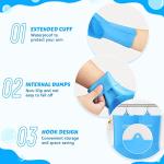 Silicone Dog & Cat Grooming Washing Gloves