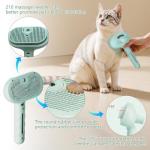3-in-1 Steam Pet Grooming Brush for Dogs & Cats