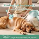 3-in-1 Steam Pet Grooming Brush for Dogs & Cats