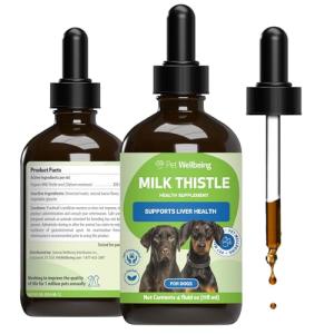 Organic Milk Thistle for Dogs - Liver Support Supplement